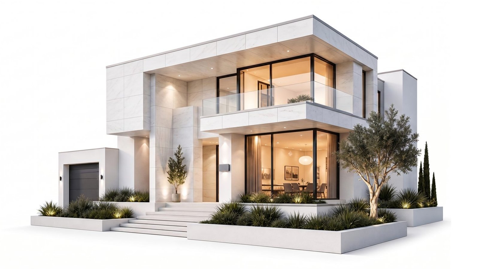 Villa in marble
